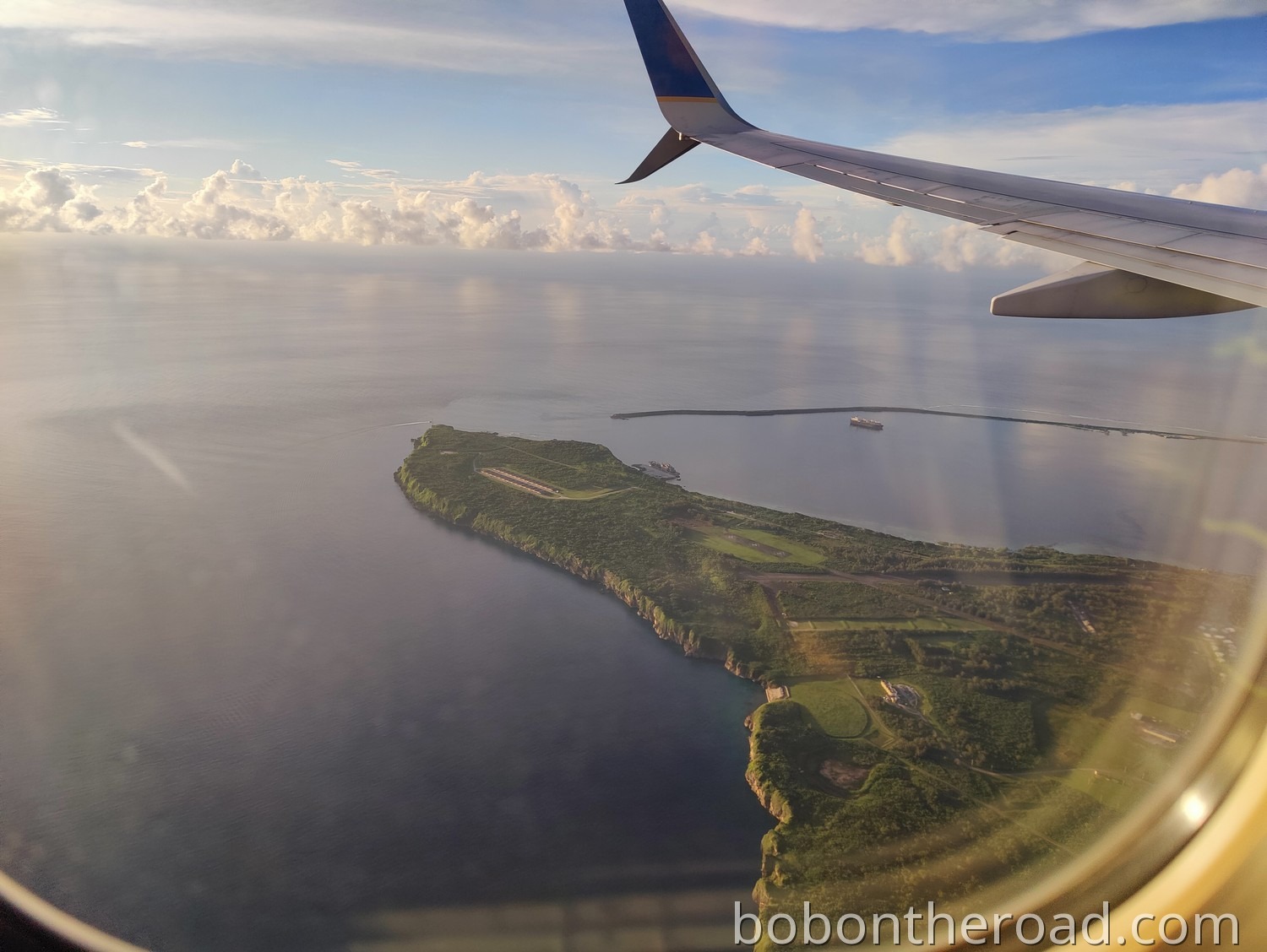 Anflug Guam