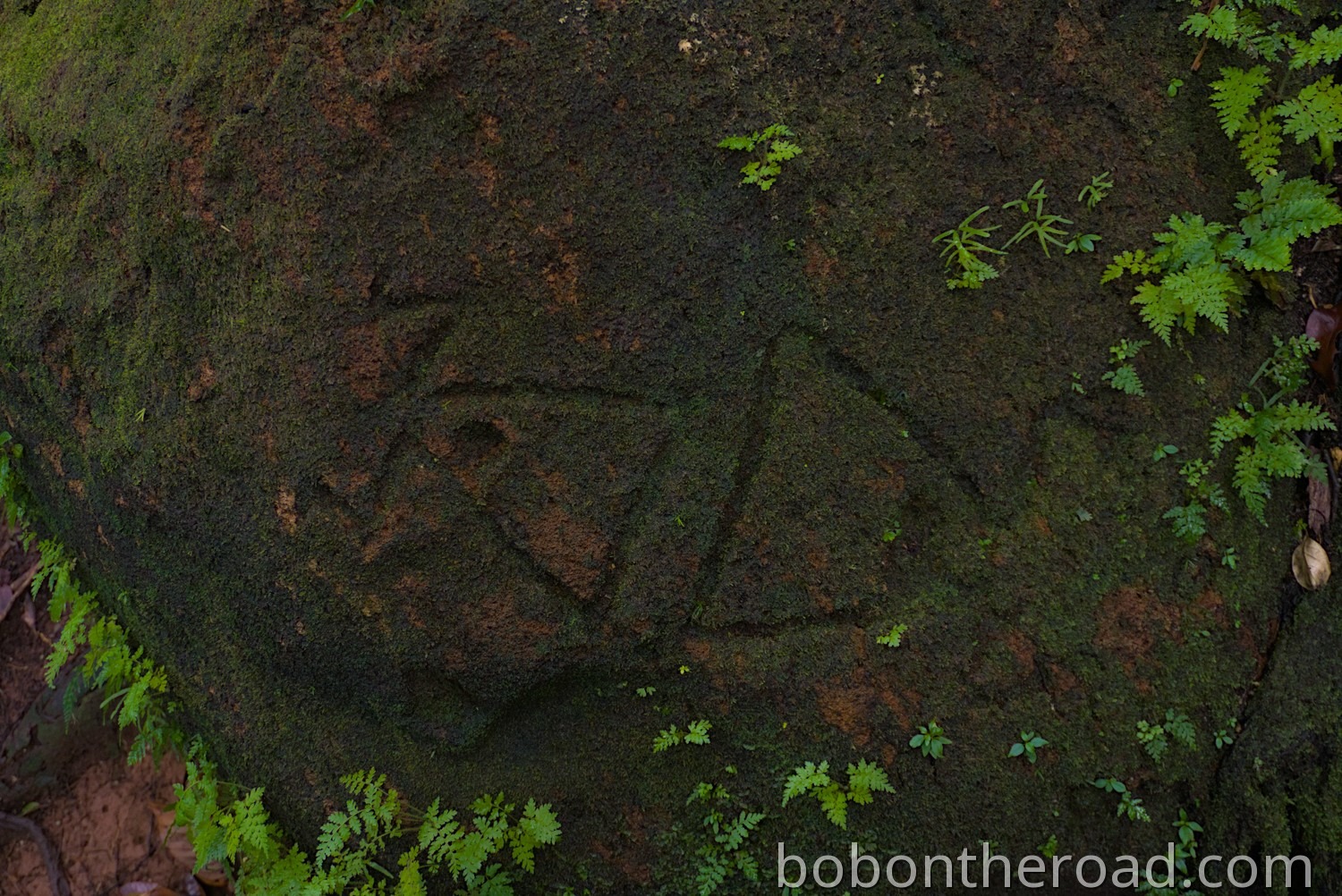 Palau Rock Carvings