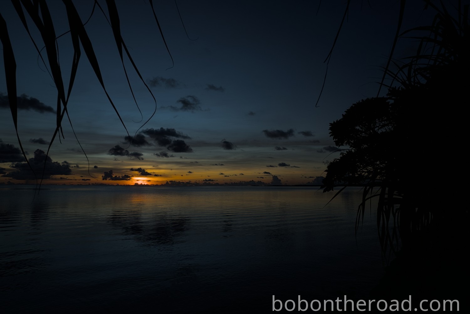 Sonnenuntergang Tabon Te Keekee 03