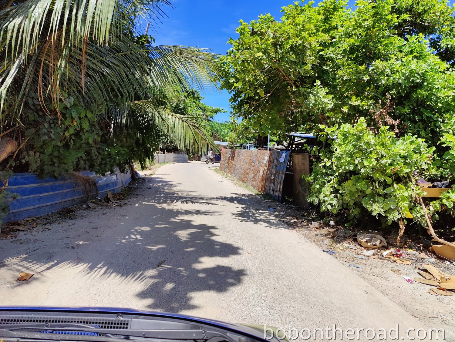 Straße in Betio